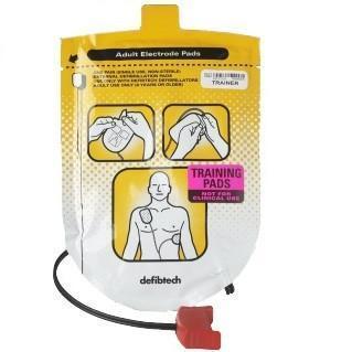 Defibtech Lifeline Adult TRAINING Pads w/ Connector | DDP-101TR - CarePoint Resources LLC