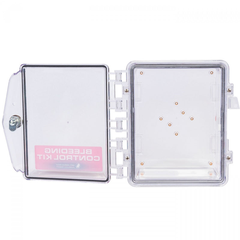 Individual Public Access Bleeding Control Clear Wall Case